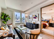 Thumbnail 1 of 21 - Living Room at The Rylan Apartments