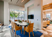 Thumbnail 16 of 21 - Dining Room Seating at The Rylan Apartments