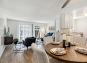 Thumbnail 5 of 23 - Dining Area at The District Apartment Homes