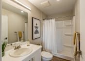 Thumbnail 11 of 24 - Bathroom at Parq Crossing Apartments