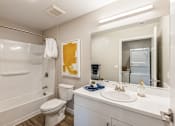 Thumbnail 13 of 24 - Bathroom at Parq Crossing Apartments