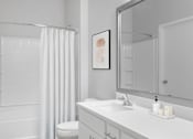 Thumbnail 6 of 33 - White Bathroom at Verona Apartments