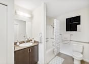 Thumbnail 10 of 19 - Bathroom at Maddox Apartments