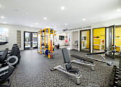 Thumbnail 16 of 24 - Fitness Center With Modern Equipment at Mitchell Place Apartments, Murrieta, 92562