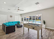 Thumbnail 23 of 27 - foosball and lounge area