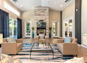 Thumbnail 1 of 32 - Posh Lounge Area In Clubhouse at Atwood Apartments, Citrus Heights, 95610