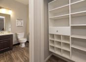 Thumbnail 6 of 13 - Bathroom With Adequate Storage at Somerfield at Lakeside  Apartments, Elk Grove, 95758