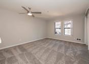 Thumbnail 11 of 22 - Ceiling Fan In Living Room at Del Norte Place Apartment Homes, El Cerrito