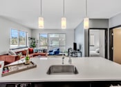 Thumbnail 2 of 28 - Kitchen island at Vue 22