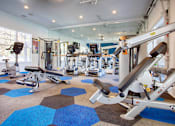 Thumbnail 22 of 34 - Fitness Room at Stone Cliff Apartments