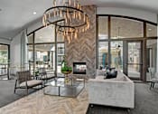 Thumbnail 15 of 20 - Posh Lounge Area With Fireplace In Clubhouse at Andante Apartments, Phoenix, AZ