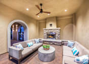 Thumbnail 19 of 31 - Indoor fire Pit at Andorra Apartments