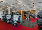 Thumbnail 14 of 25 - spacious fitness center at Core Apartments