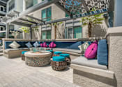 Thumbnail 11 of 25 - outdoor fire pit at Core Apartments