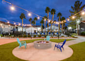 Thumbnail 17 of 27 - Relaxing Outdoor Lounge Area at Prelude at the Park, Henderson
