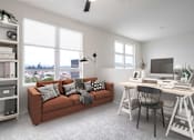Thumbnail 15 of 31 - Home Office at The Herald Apartments