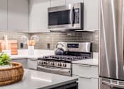 Thumbnail 8 of 31 - Stainless Steel Stove at The Herald Apartments