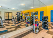 Thumbnail 14 of 27 - Fitness center at Prelude at the Park