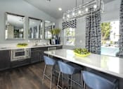 Thumbnail 13 of 18 - Common dining and kitchen space at Marina Village Apartments, Sparks 89434