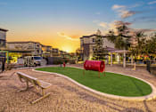 Thumbnail 25 of 28 - Dog park at Tribeca North Apartment Homes