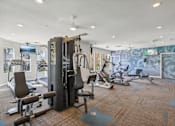 Thumbnail 19 of 33 - fitness center at Verona Apartments