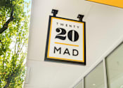 Thumbnail 22 of 24 - entrance sign at Twenty20 Mad Apartments