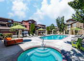 Thumbnail 16 of 23 - Pool area at Caviata at Kiley Ranch
