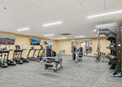 Thumbnail 21 of 26 - the gym at the village apartments