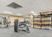 Thumbnail 22 of 26 - the gym at the landing at pullman apartments in pullman