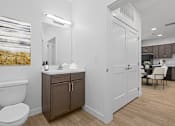 Thumbnail 10 of 16 - Bathroom with a toilet at 36N Apartments, Tulsa, 74106