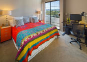 Thumbnail 4 of 64 - Apartment bedroom with private balcony