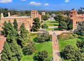Thumbnail 17 of 25 - A large building with a green lawn in front of it.at Federal Apartments, Los Angeles, 90025