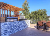 Thumbnail 3 of 10 - Outdoor Grill With Intimate Seating Area at Oxnard Plaza, North Hollywood, CA, 91606