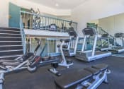 Thumbnail 4 of 10 - Fitness Center With Modern Equipment at Oxnard Plaza, North Hollywood, CA