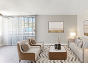 Thumbnail 19 of 19 - Beautiful Living room at Occidental Apartments, Los Angeles, CA