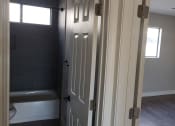 Thumbnail 9 of 12 - Bathroom and Bedroom Area at Wilson Apartments in Glendale, CA