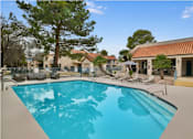 Thumbnail 28 of 35 - A large swimming pool behind the office, near the grill center.