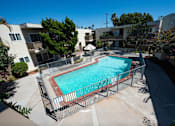 Thumbnail 4 of 27 - Swimming pool with surrounding fence