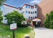 Thumbnail 4 of 18 - the front entrance of our office building