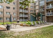 Thumbnail 3 of 29 - our apartments have a patio with chairs and tables