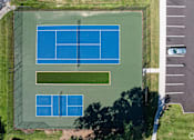 Thumbnail 65 of 80 - Aerial Tennis Courts View at Addison at Sutherland, Tennessee, 37909