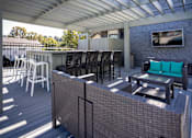 Thumbnail 76 of 80 - Outdoor Shaded Lounge at Addison at Sutherland, Tennessee  