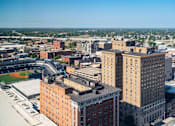 Thumbnail 15 of 34 - a view of the city from the top of a building