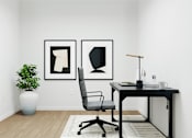 Thumbnail 24 of 25 - Cozy den designed for both productivity and comfort