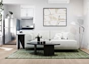 Thumbnail 17 of 25 - Spacious living area designed with modern style