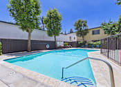 Thumbnail 51 of 55 - A small pool with a metal fence around it.