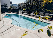 Thumbnail 19 of 76 - Courtyard Resort-like swimming pool with lounge chairs