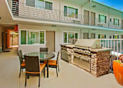 Thumbnail 30 of 49 - BBQ Grill, Common are patio, North Hollywood Apartment_Twin Palms
