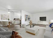 Thumbnail 4 of 49 - a living room with a couch and a coffee table