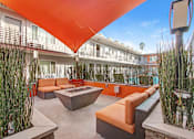 Thumbnail 21 of 49 - Modern design in common areas, pool, onsite laundry, BBQ grill